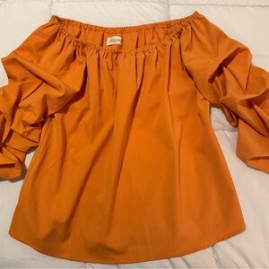 Periwinkle Orange Skirt
